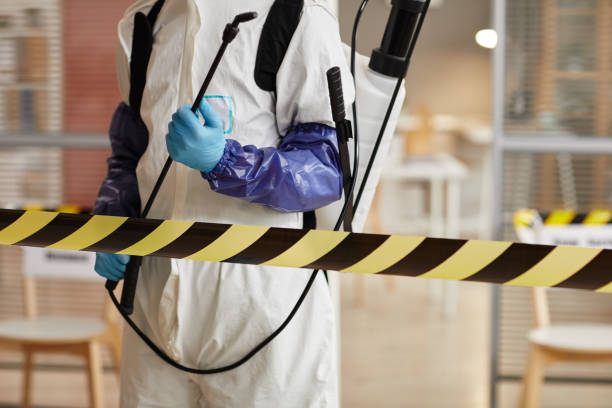 Professional Infectious Disease Decontamination technician working in Sharpsville, PA